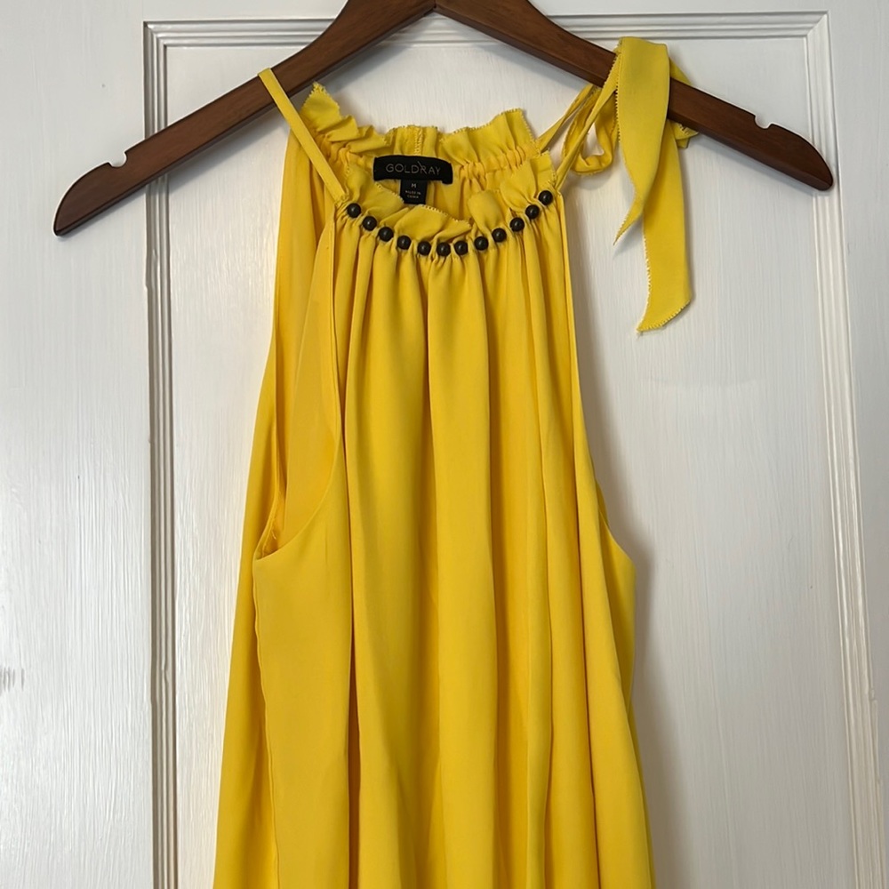 Yellow tank! Perfect for beach vacation!